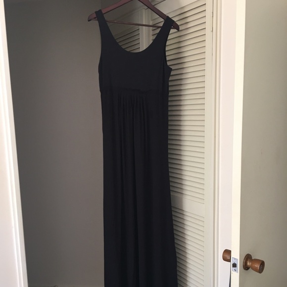 🌟Host Pick🌟 Witchery Sleeveless Black Maxi Dress NWOT Size L - Picture 2 of 16